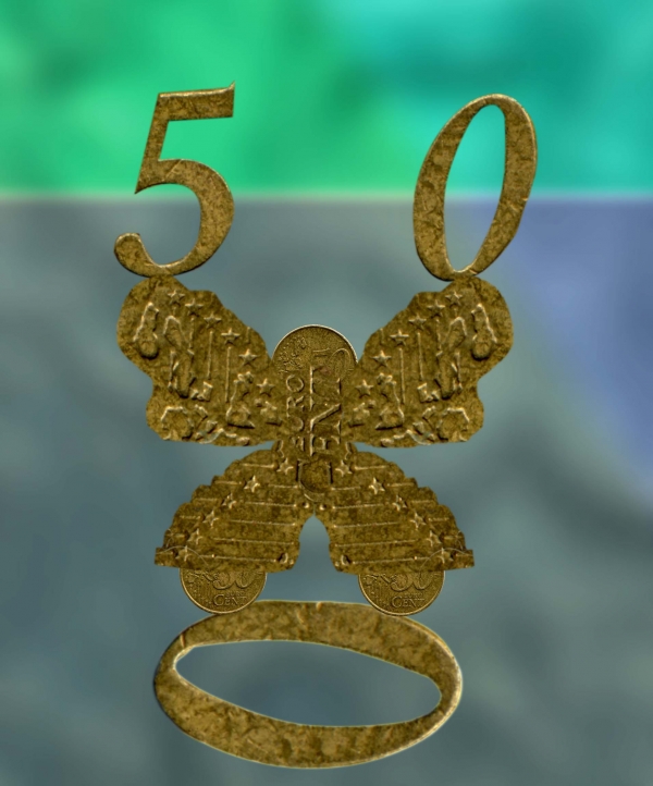 Creation of 50 cent Victory: Step 7